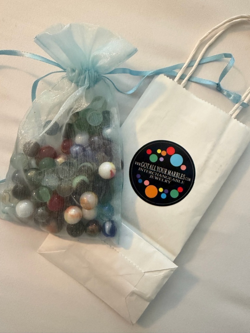 Got All Your Marbles 12mm pee wee marbles - Picture 2 of 2